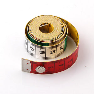 Body Measuring Ruler Sewing Cloth Tailor Tape Measure Soft Flat