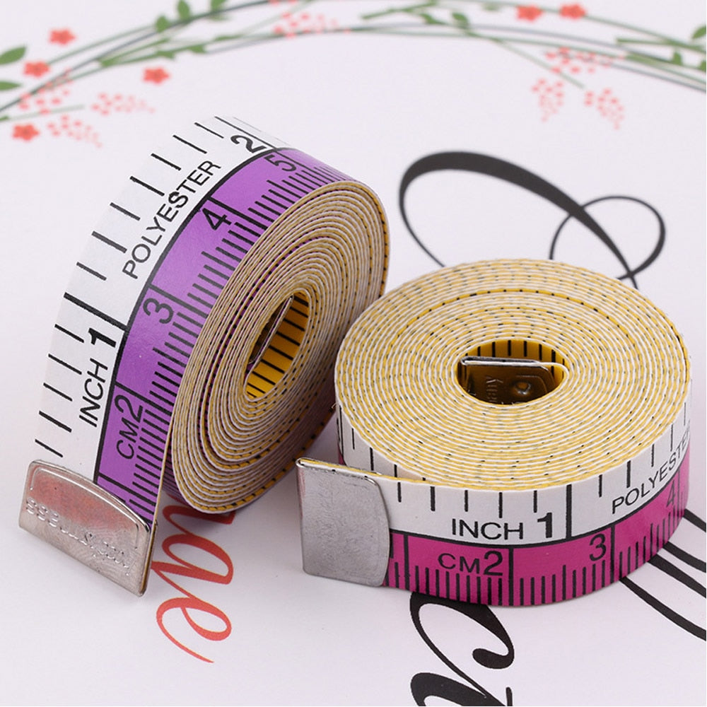 1.5M INCH/CM Soft Sewing Ruler Meter Sewing Measuring Tape Body Measuring Clothing Ruler Tailor Tape Measure Sewing Kits