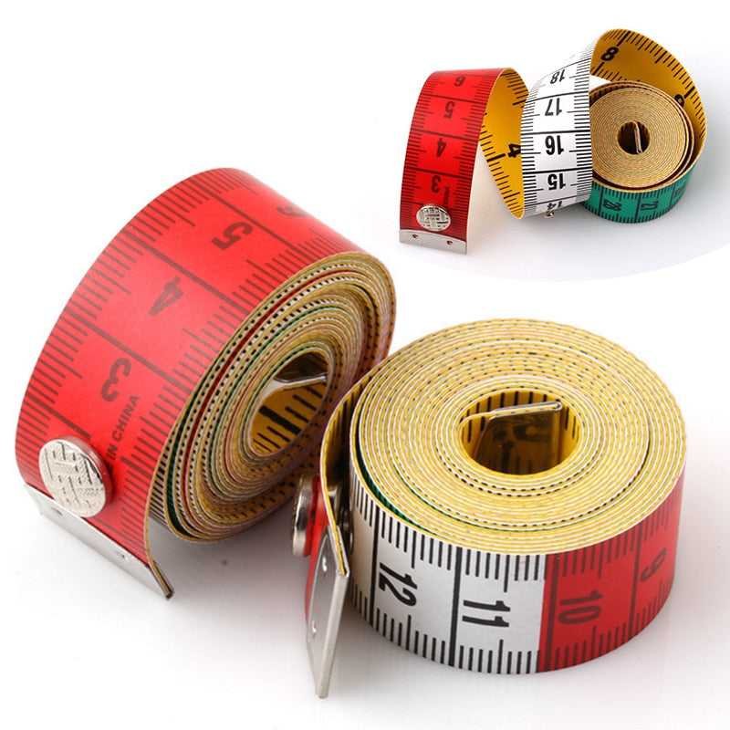 1.5mTape Measure Leather Dimensions of Both Sides Easy To Distinguish Sewing Tailor Soft Flat Ruler Centimeter Meter Sewing Tape